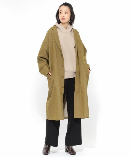 LAKOLE（ラコレ）の「デニムショップコート / LAKOLE（その他アウター