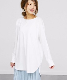 M y u | ロング丈シャツデザインカット(Tシャツ/カットソー)