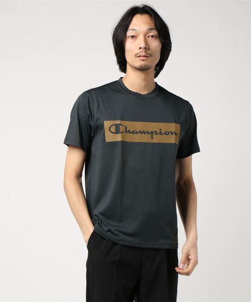 Champion（チャンピオン）の「チャンピオン C VAPOR TEE（Tシャツ/カットソー・メンズ・ブラック/ネイビー/レッド/ホワイト・XL/M/L）」の2枚目の写真