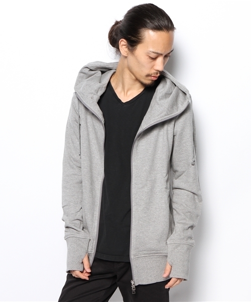 Lui's（ルイス）の「Lui's ハイネックパーカー(NEW)（パーカー・メンズ・グレー/ブラック/ベージュ/パープル・MEDIUM/SMALL）」の10枚目の写真