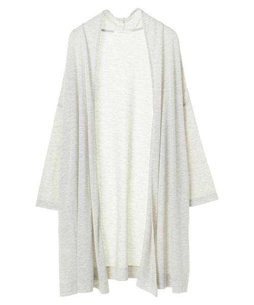 AMERICAN HOLIC（アメリカンホリック）の「UV加工ニュアンスカーディガン 〇 ＊（カーディガン/ボレロ・レディース・オートミール/ブラック/サックスブルー/ネイビー・FREE）」の16枚目の写真