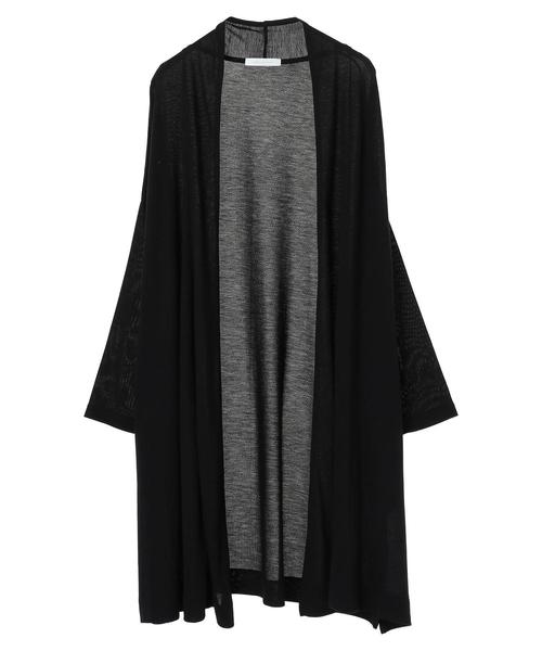 AMERICAN HOLIC（アメリカンホリック）の「UV加工ニュアンスカーディガン 〇 ＊（カーディガン/ボレロ・レディース・オートミール/ブラック/サックスブルー/ネイビー・FREE）」の15枚目の写真