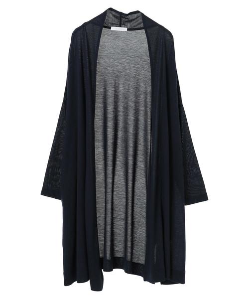 AMERICAN HOLIC（アメリカンホリック）の「UV加工ニュアンスカーディガン 〇 ＊（カーディガン/ボレロ・レディース・オートミール/ブラック/サックスブルー/ネイビー・FREE）」の13枚目の写真