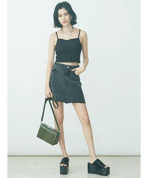 EVRIS（エヴリス）の「トングウエッジサンダル（サンダル・レディース・ブラック/ブラウン・MEDIUM/LARGE）」の4枚目の写真