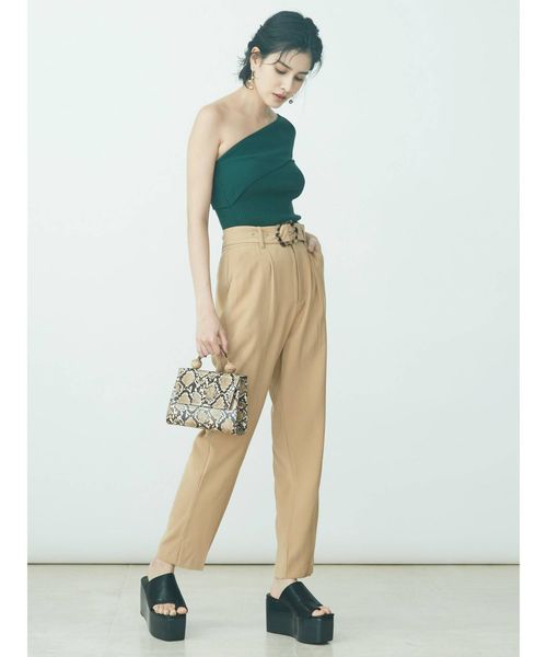 EVRIS（エヴリス）の「トングウエッジサンダル（サンダル・レディース・ブラック/ブラウン・MEDIUM/LARGE）」の7枚目の写真