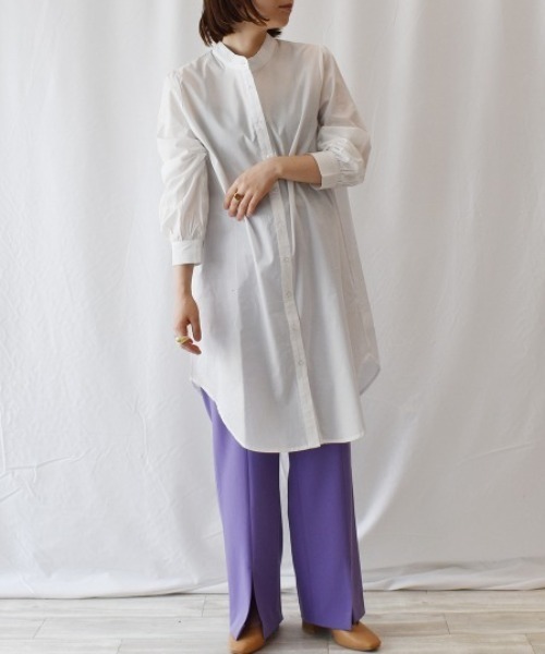 RANAN(ラナン)の「2点セット/ベストシャツレイヤードセット(アンサンブル・レディース・ブラック・M/L/3L/LL)」の10枚目の写真