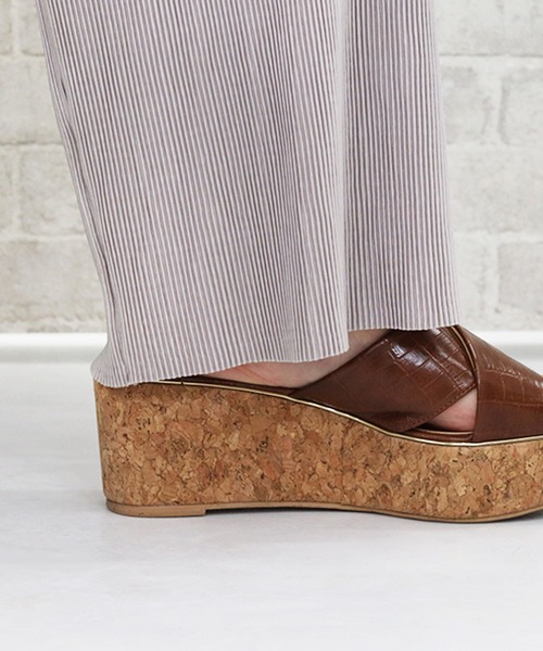 PairPair（ペアペア）の「セルフカットプリーツパンツ（その他パンツ・レディース・ブラック/ラベンダー/ライトベージュ・FREE）」の20枚目の写真