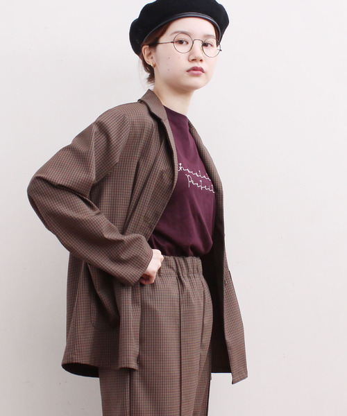 fig London（フィグロンドン）の「gender CHECK SH-JK（シャツ