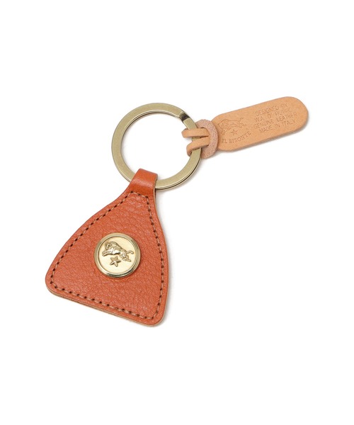 IL BISONTE(イルビゾンテ)の「IL BISONTE / ORIGINAL LEATHER / キーリング(キーホルダー・レディース・ナチュラル/ダークブラウン/ブラック/ライトブラウン/レッド/グレー/グリーン/ホワイト/レンガ/オリーブ/ネイビー/オレンジ・FREE)」の5枚目の写真