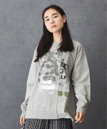 TOBILA（トビラ）の「OE天竺 長袖 クルーネック（Tシャツ/カットソー）」