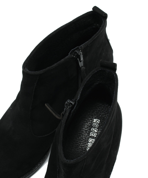 ROSE BUD(ローズバッド)の「ROUND-10/G.SUEDE W/HEEL SHORT BOOTS(ブーツ・レディース・ブラック/グリーン系その他・35/38/36/39/37)」の3枚目の写真