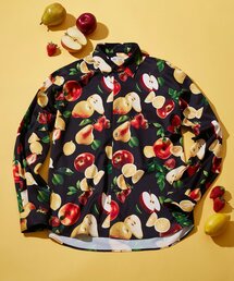 tk.TAKEO KIKUCHI | フルーツプリントオーバーシャツ(シャツ/ブラウス)