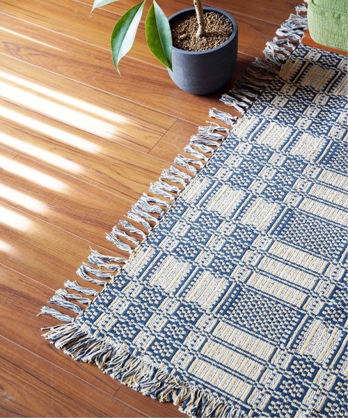 【最終価格】ACME Furniture overshot rug ラグ ACME Furniture アクメファニチャー OVERSHOT RUG IV/NV 200*200