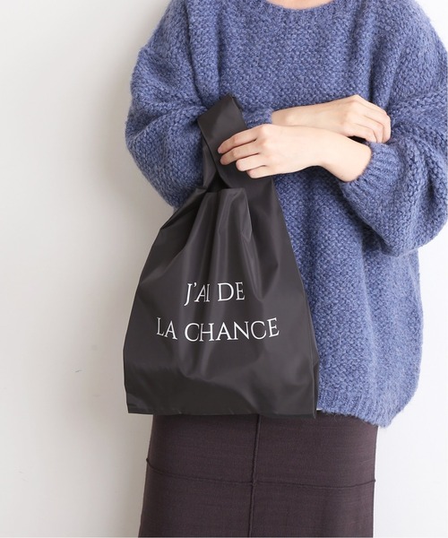 SLOBE IENA(スローブイエナ)の「エコショッピングバッグミニ◆(エコバッグ/サブバッグ・レディース・グレー/ベージュ/ブラウン/チャコールグレー・FREE)」の2枚目の写真