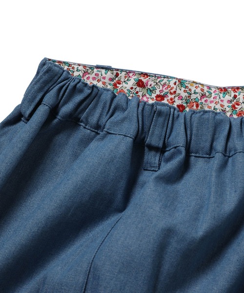 ROPE' PICNIC(ロペピクニック)の「【KIDS】インパンツ付きフロント釦スカート(スカート・キッズ・ブルー/ラベンダー/グリーン系その他・110/130/120/140)」の10枚目の写真