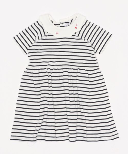 Petit Bateau プチバトー のファッション ワンピース ミニマリニエール半袖ワンピース ワンピース Packrite Com