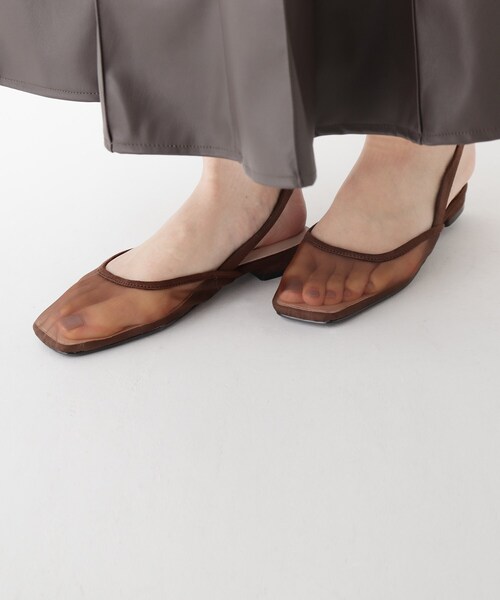 AG by aquagirl（エージーバイアクアガール）の「◆チュールバックストラップパンプス（パンプス・レディース・ブラック/ブラウン系・02/03）」の12枚目の写真