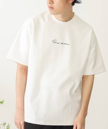 SENSE OF PLACE by URBAN RESEARCH | 【XLサイズ/WEB限定】ポンチシシュウTシャツ(5分袖)(Tシャツ/カットソー)
