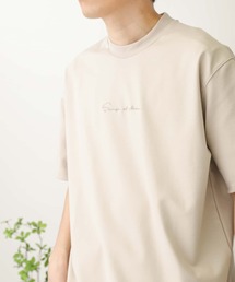 SENSE OF PLACE by URBAN RESEARCH | 【XLサイズ/WEB限定】ポンチシシュウTシャツ(5分袖)(Tシャツ/カットソー)
