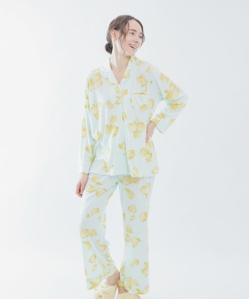 TRスムースシトラスレモンパジャマ（21-11433）