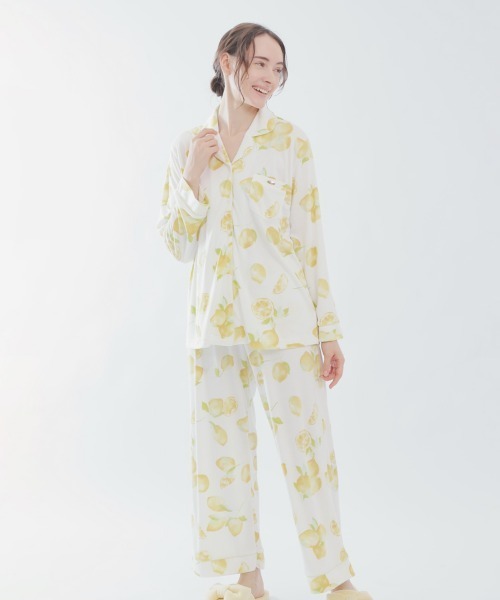 TRスムースシトラスレモンパジャマ（21-11433）