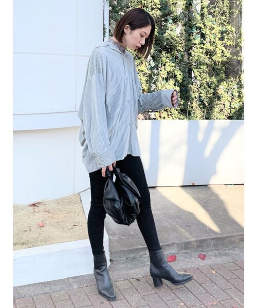 EMODA（エモダ）の「タイハンドバッグ（ハンドバッグ・レディース・ブラック/ベージュ・FREE）」の7枚目の写真