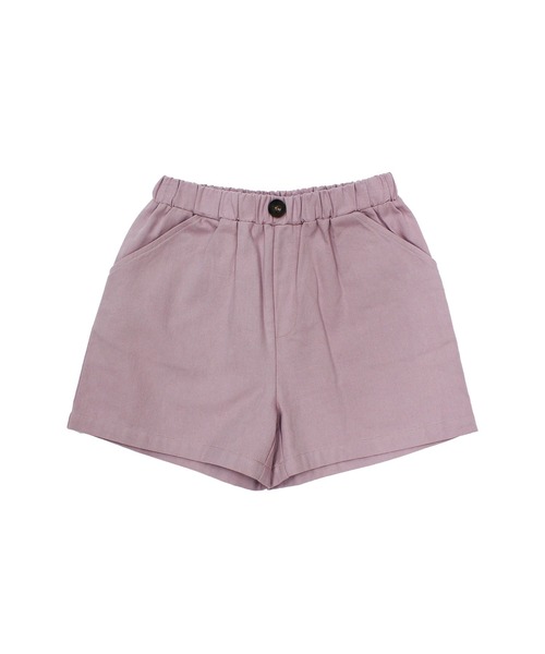 Bee des Bee（ビーデスビー）の「シンプルショートパンツ（その他パンツ・キッズ・チャコールグレー/ブルー/アイボリー/スモークピンク/ブラウン系その他/ブラック/ライトベージュ/ブルー系その他/ライトカーキ/ラベンダー/ミント/ブルー系その他2/グリーン系その他・110cm/100cm/120cm/130cm/140cm/150cm/100/120/150/110/130/140）」の20枚目の写真