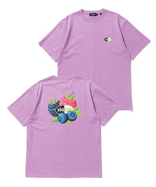 XLARGE（エクストララージ）の「S/S TEE FRUIT SHOP（Tシャツ/カットソー・メンズ・ブラック/ホワイト/ライトパープル・XL/S/L/M）」の17枚目の写真