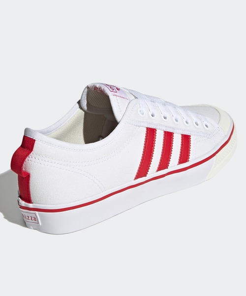 adidas（アディダス）の「【ZOZO限定】ニッツァ [NIZZA] アディダスオリジナルス（スニーカー・メンズ・ホワイト×レッド・30.5cm/24.0cm/25.5cm/31.5cm/25.0cm/26.5cm/27.0cm/28.5cm/26.0cm/27.5cm/28.0cm/29.5cm/22.0cm/23.5cm/31cm/22.5cm/29.0cm/30.0cm/32cm/23.0cm/24.5cm）」の7枚目の写真