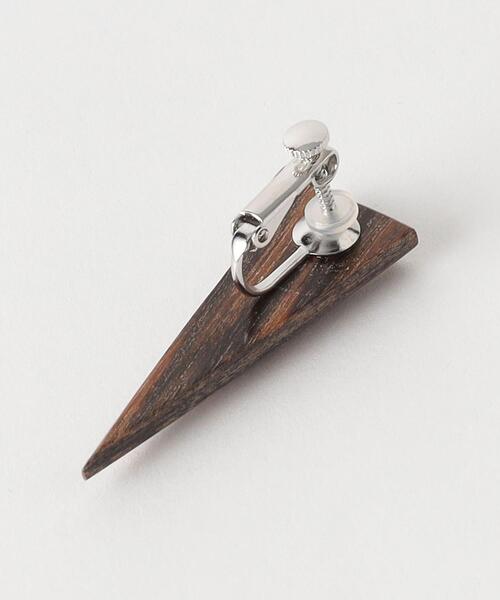 LOEFF（ロエフ）の「別注＜Haute Joaillerie AKIO MORI（オート ジュエラー アキオ モリ）＞ ボコテ SV イヤリング（イヤリング・レディース・ブラウン・FREE）」の6枚目の写真