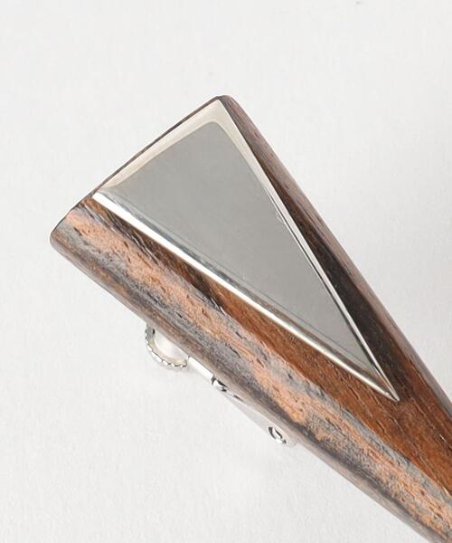 LOEFF（ロエフ）の「別注＜Haute Joaillerie AKIO MORI（オート ジュエラー アキオ モリ）＞ ボコテ SV イヤリング（イヤリング・レディース・ブラウン・FREE）」の4枚目の写真