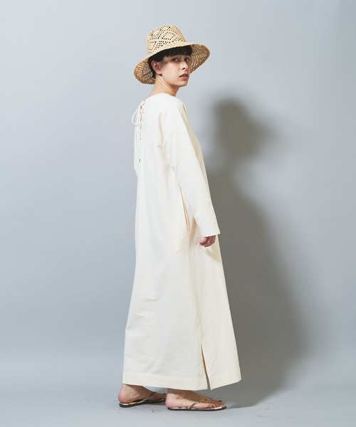 セール The Pause レースアップ裏毛ワンピース ワンピース Whim Gazette ウィムガゼット のファッション通販 Zozotown