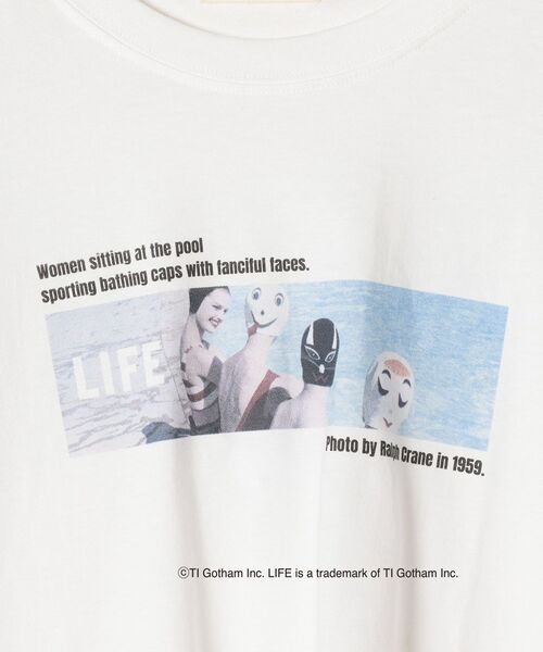 GOOD ROCK SPEED（グッドロックスピード）の「GOOD ROCK SPEED: LIFE フォトTEE◇（Tシャツ/カットソー・レディース・ホワイト/ライトブルー/レッド/ピンク・ONE SIZE）」の15枚目の写真