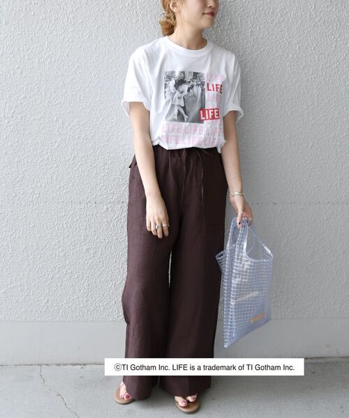 GOOD ROCK SPEED（グッドロックスピード）の「GOOD ROCK SPEED: LIFE フォトTEE◇（Tシャツ/カットソー・レディース・ホワイト/ライトブルー/レッド/ピンク・ONE SIZE）」の16枚目の写真