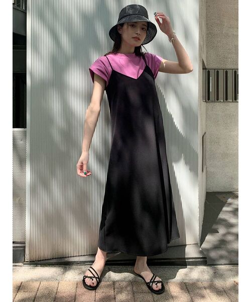 MURUA（ムルーア）の「バッククロスキャミワンピース（ワンピース・レディース・アイボリー/グレー/ブラック・FREE）」の15枚目の写真