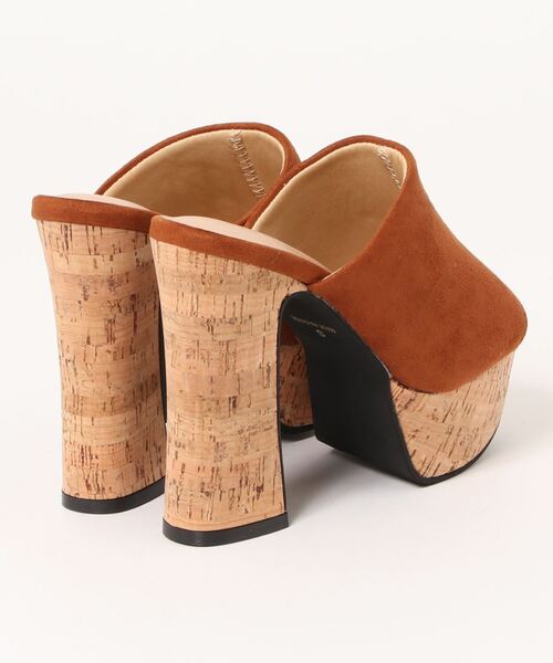 one way（ワンウェイ）の「【oneway】チャンキーコルクサンダル（サンダル・レディース・ライトブラウン/ブラック・S/L/M）」の3枚目の写真