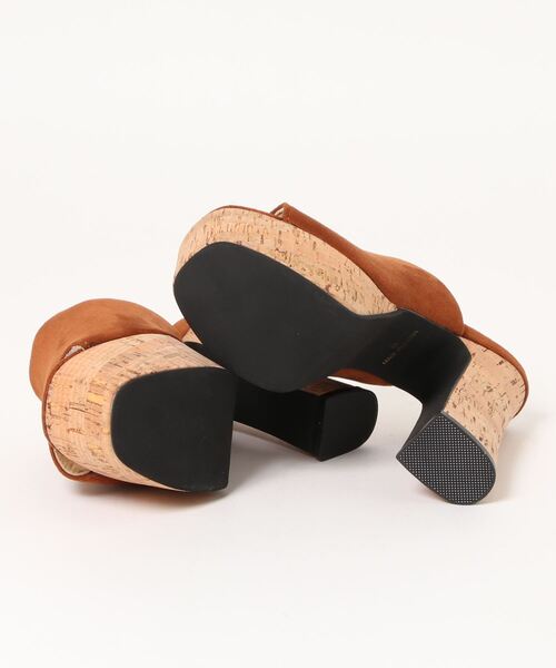 one way（ワンウェイ）の「【oneway】チャンキーコルクサンダル（サンダル・レディース・ライトブラウン/ブラック・S/L/M）」の4枚目の写真
