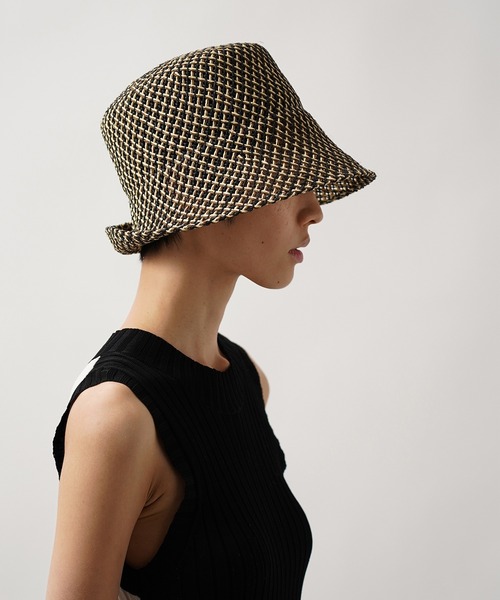 La Maison de Lyllis（メゾンドリリス）の「CLOCHE クロッシェ / La Maison de Lyllis 2221015 メゾンドリリス（ハット・レディース・ブラック系その他/ブラウン系その他/ナチュラル/ブラウン/カーキ・57cm）」の6枚目の写真