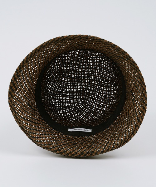 La Maison de Lyllis（メゾンドリリス）の「CLOCHE クロッシェ / La Maison de Lyllis 2221015 メゾンドリリス（ハット・レディース・ブラック系その他/ブラウン系その他/ナチュラル/ブラウン/カーキ・57cm）」の15枚目の写真
