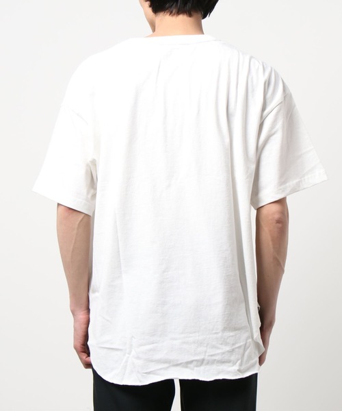 RIOT FACETASM（ライオットファセッタズム）の「【RIOT FACETASM】BASIC TEE（Tシャツ/カットソー・メンズ・ブラック/グリーン/オレンジ/サックスブルー/ホワイト・LARGE/MEDIUM/LL）」の7枚目の写真