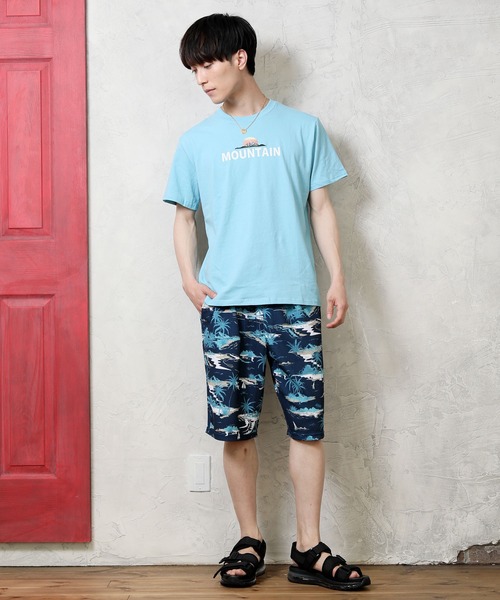 TopIsm(トップイズム)の「USAコットン ビッグシルエット刺繍入りプリント半袖Tシャツ(Tシャツ/カットソー・メンズ・ホワイト/ブラック/ベージュ/サックスブルー/ホワイト系その他/ブラック系その他/キャメル/ホワイト系その他2・LL/M/L)」の22枚目の写真