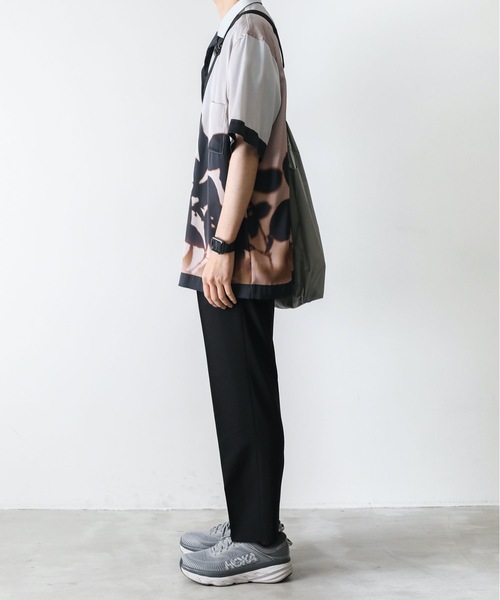 KAZUYUKI KUMAGAI ATTACHMENT(カズユキクマガイアタッチメント)の「PEサテンプリント S/S プリントシャツ(シャツ/ブラウス・メンズ・オレンジ/ブラウン・1/3/2)」の13枚目の写真