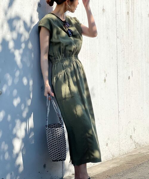 Fredy ワンピース Emue フレディエミュ のファッション ワンピース ドレス Fredy ステッチワークワンピース ワンピース 最低価格