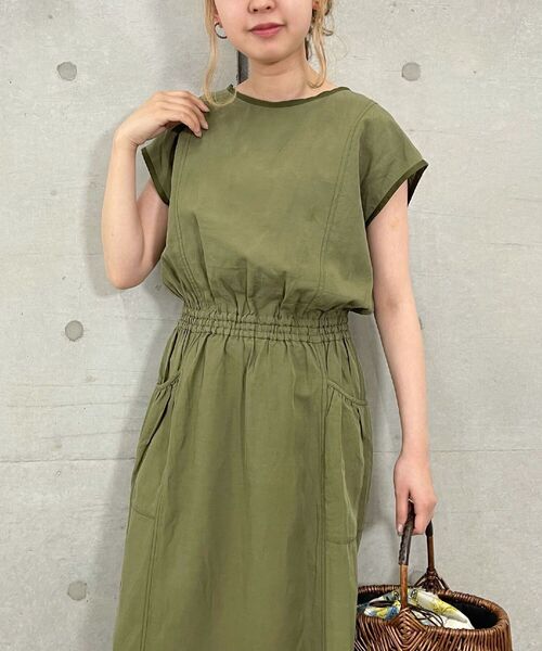 Fredy ワンピース Emue フレディエミュ のファッション ワンピース ドレス Fredy ステッチワークワンピース ワンピース 最低価格