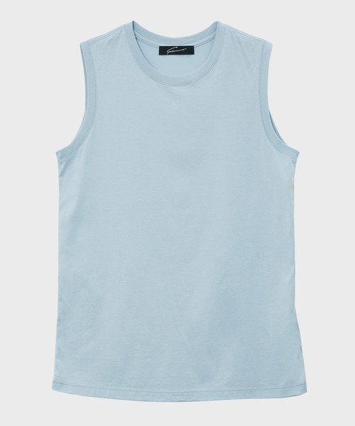 STUNNING LURE(スタニングルアー)の「アルビニタンク(タンクトップ・レディース・ホワイト/ライトブルー/ブラック/ライトベージュ/キャメル・FREE)」の17枚目の写真