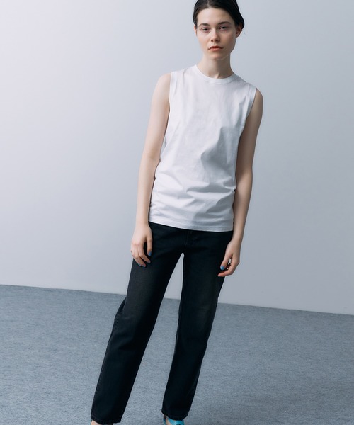 STUNNING LURE(スタニングルアー)の「アルビニタンク(タンクトップ・レディース・ホワイト/ライトブルー/ブラック/ライトベージュ/キャメル・FREE)」の8枚目の写真