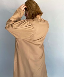 audrey and john wad | バック異素材ワンピース(ワンピース)