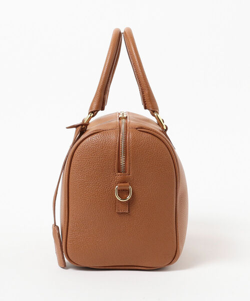 Demi-Luxe BEAMS（デミルクス ビームス）の「CHRISTIAN VILLA / 別注 レザー ボストンバッグ（ボストンバッグ・レディース・ブラック/ブラウン系その他4・ONE SIZE）」の8枚目の写真