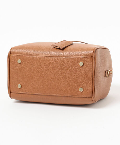 Demi-Luxe BEAMS（デミルクス ビームス）の「CHRISTIAN VILLA / 別注 レザー ボストンバッグ（ボストンバッグ・レディース・ブラック/ブラウン系その他4・ONE SIZE）」の10枚目の写真