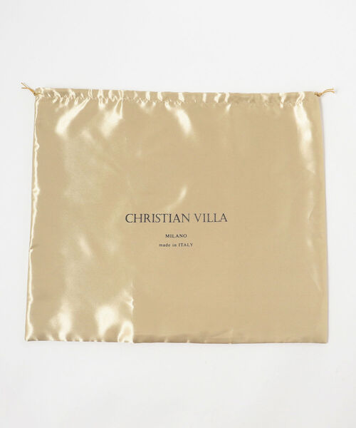 Demi-Luxe BEAMS（デミルクス ビームス）の「CHRISTIAN VILLA / 別注 レザー ボストンバッグ（ボストンバッグ・レディース・ブラック/ブラウン系その他4・ONE SIZE）」の14枚目の写真